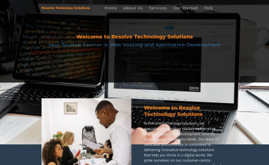 resolvetech.co.za screenshot