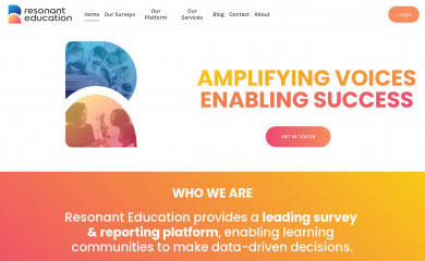 resonanteducation.com screenshot