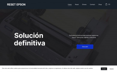 resetepson.page screenshot