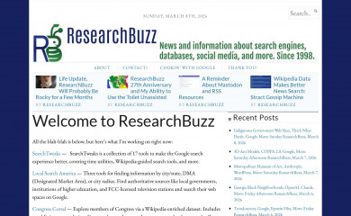 researchbuzz.me screenshot