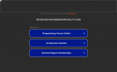 researchhomeworkhelp.com screenshot