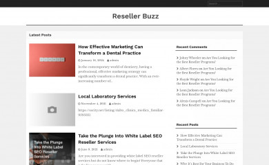 resellerbuzz.net screenshot