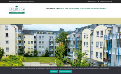 residenz-am-zuckerberg.de screenshot