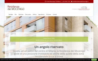 residenzadeimocenigo.it screenshot
