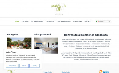 residenceguidaloca.it screenshot