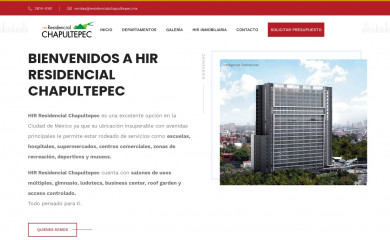 residencialchapultepec.mx screenshot