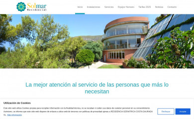 residenciasolmar.com screenshot