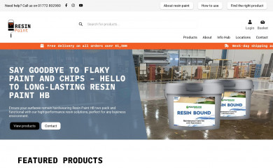 resinpaint.co.uk screenshot