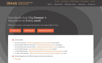 responsiblemining.net screenshot