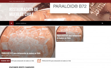 restauraciondemuebles.cl screenshot