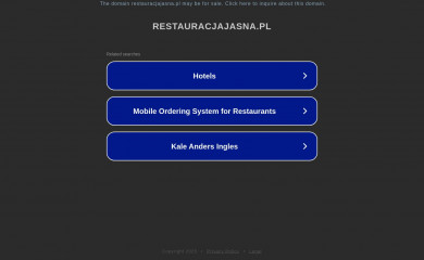 restauracjajasna.pl screenshot