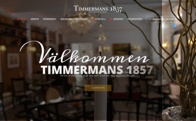 restaurangtimmermans.se screenshot
