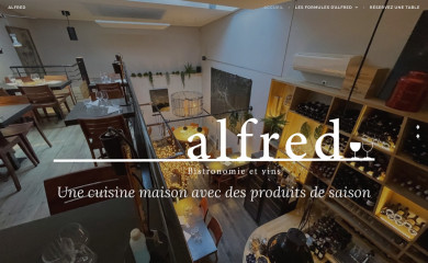 restaurant-alfred.fr screenshot
