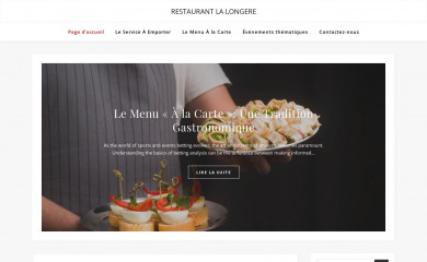 restaurant-la-longere.fr screenshot