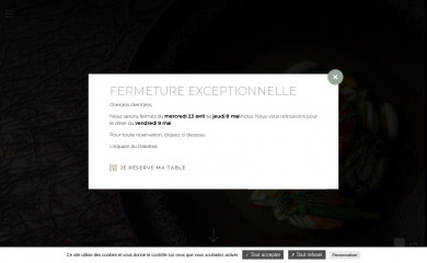 restaurant-le-rabelais.com screenshot