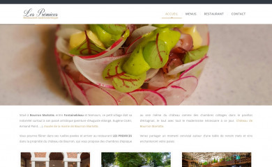 restaurant-les-premices.com screenshot