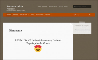 restaurant-namaste.fr screenshot