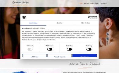restaurant-sunlight.de screenshot