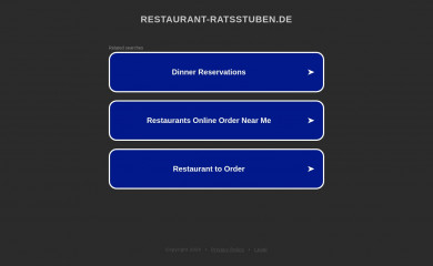 restaurant-ratsstuben.de screenshot
