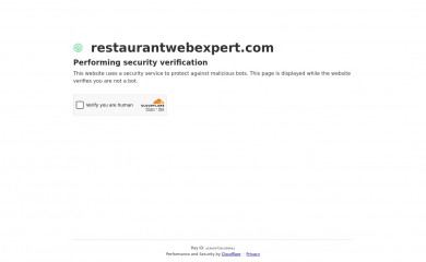 restaurantwebexpert.com screenshot