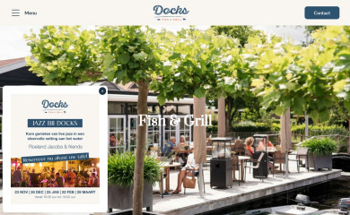 restaurantdocks.nl screenshot