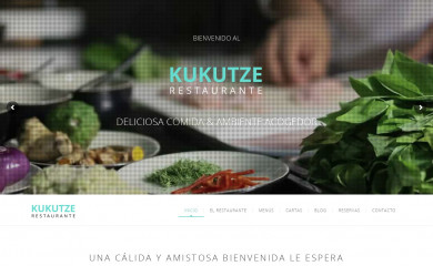 restaurantekukutze.com screenshot