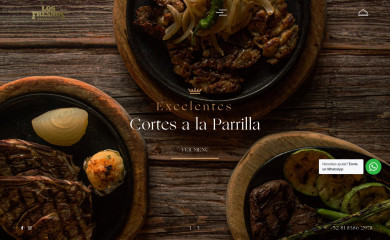 restaurantelosfresnos.com screenshot