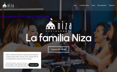 restauranteniza.com screenshot