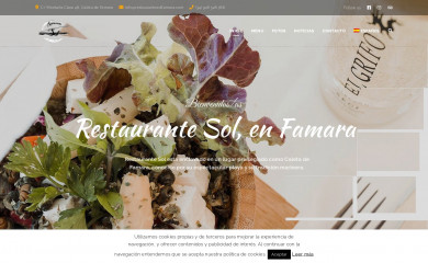 restaurantesolfamara.com screenshot