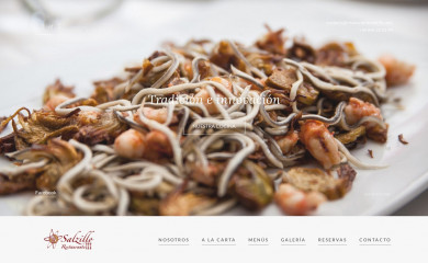 restaurantesalzillo.com screenshot