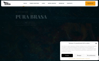 restauranteriogrande.com screenshot