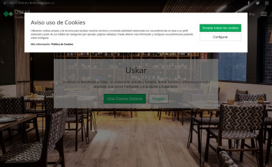 restauranteuskar.com screenshot