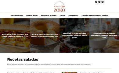restaurantezoko.com screenshot