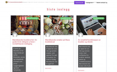 restaurantmarrakech.no screenshot