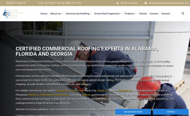 restorationcommercialroofing.com screenshot