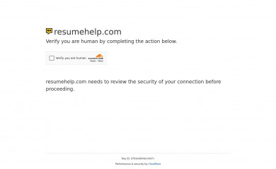 resumehelp.com screenshot