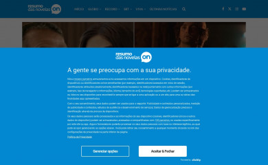 resumodasnovelas.online screenshot