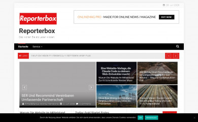 reporterbox.de screenshot