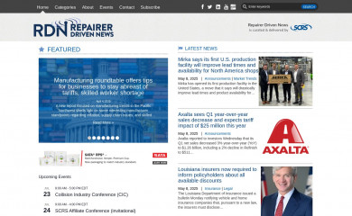 repairerdrivennews.com screenshot