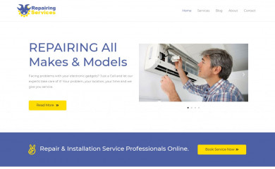 repairingservices.in screenshot