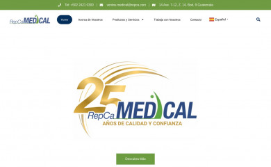 repcamedical.com screenshot