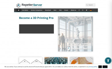 repetier-server.com screenshot