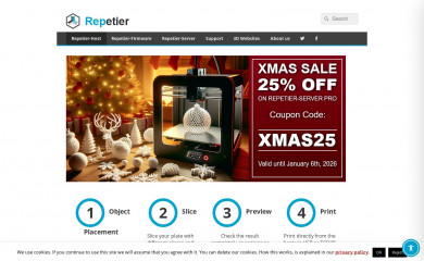 repetier.com screenshot