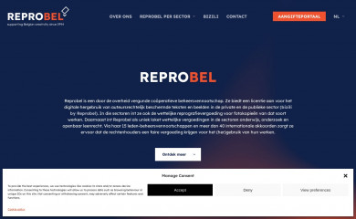 reprobel.be screenshot