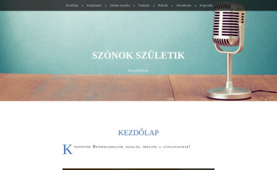 retorikaiskola.hu screenshot
