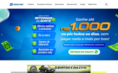 retornar.com.br screenshot