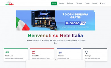 reteitalia.com.au screenshot