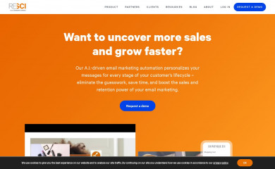 retentionscience.com screenshot