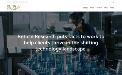 reticleresearch.com screenshot