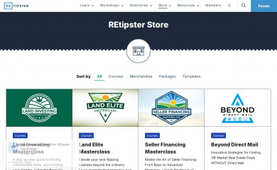retipster.club screenshot